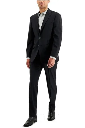 Calvin Klein Herren, Anzüge, Schwarzk, XSGröße: