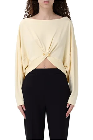 Elisabetta Franchi Damen, Oberteile, Gelb, LGröße: