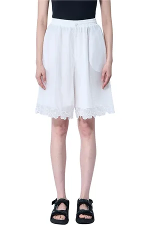 Cecilie Bahnsen Damen, Shorts, Weiß, SGröße: