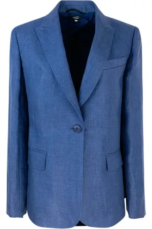 Max Mara Damen, Jacken, Blau, MGröße: