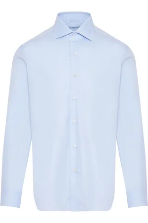 BARBA Herren, Shirts, Blau, LGröße: