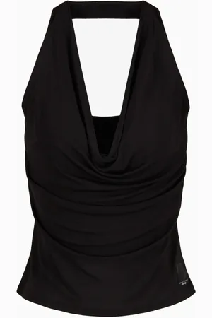 Armani Exchange Damen, Oberteile, Schwarzk, LGröße: