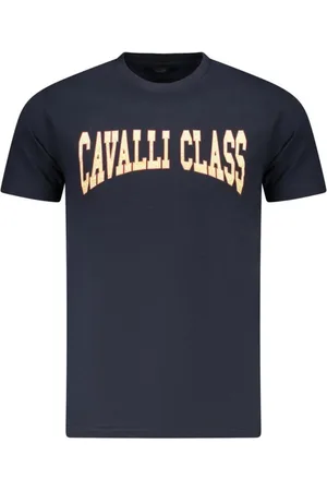Roberto Cavalli Herren, Oberteile, Blau, LGröße: