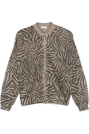 Brunello Cucinelli Damen, Strickwaren, Braun, MGröße: