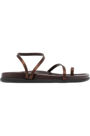 Ancient Greek Sandals Damen, Schuhe, Braun, 38 EUGröße: