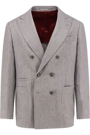 Brunello Cucinelli Herren, Jacken, Grau, LGröße: