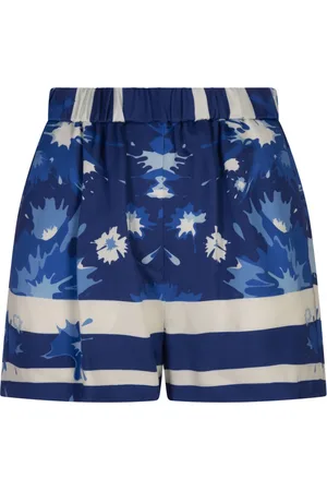 Msgm Damen, Shorts, Blau, 2XSGröße: