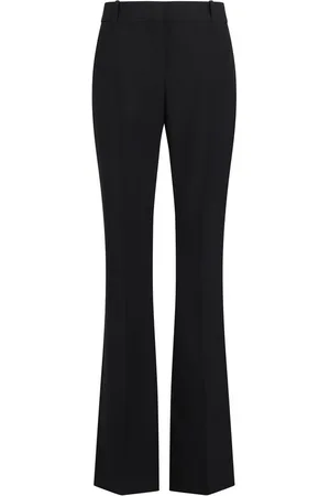 Alexander McQueen Damen, Hosen, Schwarzk, LGröße: