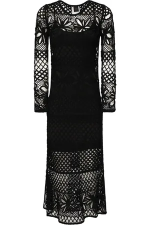 Pinko Damen, Kleider, Schwarzk, LGröße: