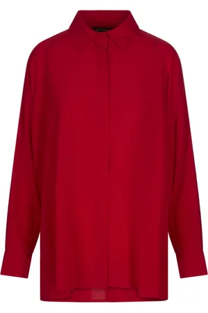 GIANLUCA CAPANNOLO Damen, Blusen & Hemden, Rot, SGröße: