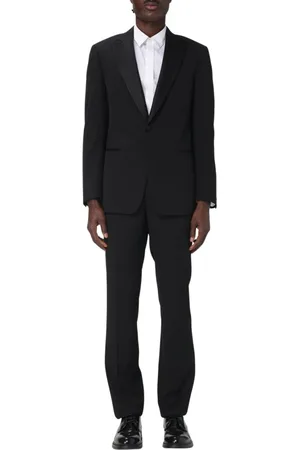 Giorgio Armani Herren, Anzüge, Schwarzk, XLGröße: