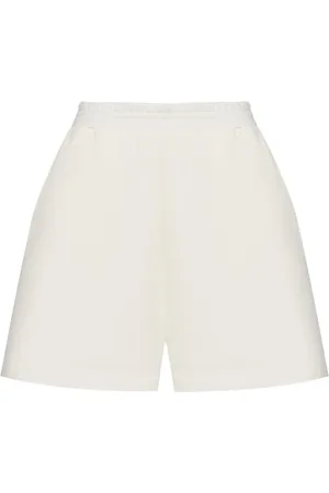 Emporio Armani Damen, Shorts, Weiß, MGröße: