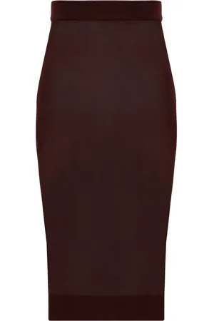 Saint Laurent Damen, Röcke, Rot, MGröße:
