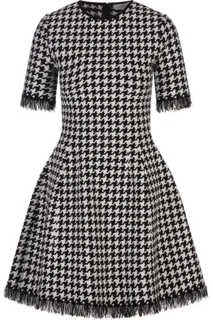 Alexander McQueen Damen, Kleider, Schwarzk, LGröße: