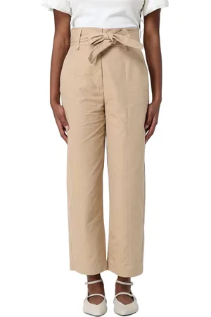 Twin-Set Damen, Hosen, Braun, SGröße: