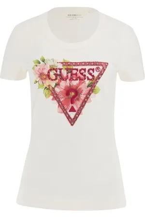 Guess Damen, Oberteile, Weiß, SGröße: