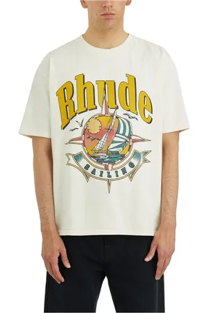 Rhude Herren, Oberteile, Weiß, SGröße:
