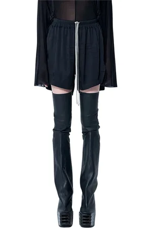 Rick Owens Damen, Shorts, Schwarzk, SGröße: