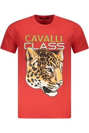Roberto Cavalli Herren, Oberteile, Rot, 2XLGröße: