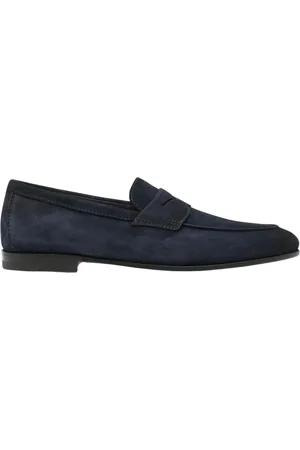 santoni Herren, Schuhe, Blau, 42 EUGröße: