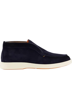 santoni Herren, Schuhe, Blau, 40 1/2 EUGröße: