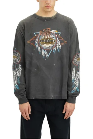 ©SAINT M×××××× Herren, Sweatshirts & Hoodies, Schwarzk, MGröße: