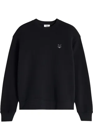 Maison Kitsuné Herren, Sweatshirts & Hoodies, Schwarzk, LGröße: