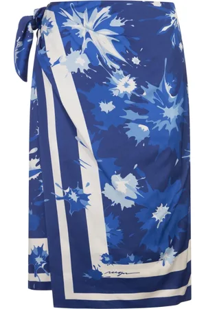 Msgm Damen, Röcke, Blau, 2XSGröße: