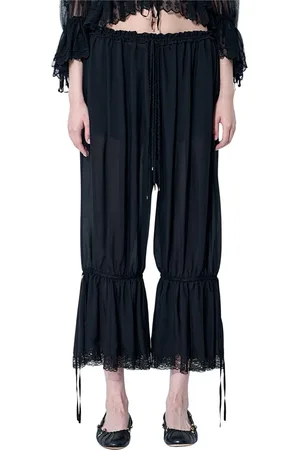 Chloé Damen, Hosen, Schwarzk, 2XSGröße: