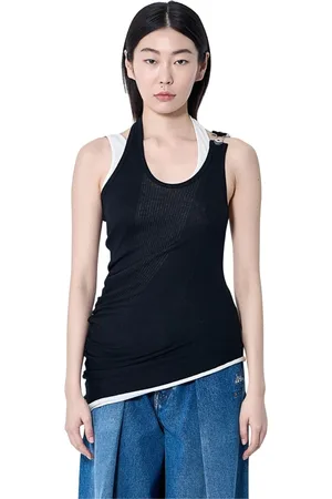 Jean Paul Gaultier Damen, Oberteile, Schwarzk, LGröße: