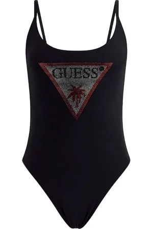 Guess Damen, Bademode, Schwarzk, XLGröße: