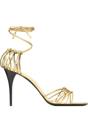Saint Laurent Damen, Schuhe, Gelb, 39 EUGröße: