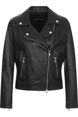 Emporio Armani Damen, Jacken, Schwarzk, LGröße: