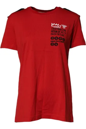 Dolce & Gabbana Damen, Oberteile, Rot, 2XSGröße: