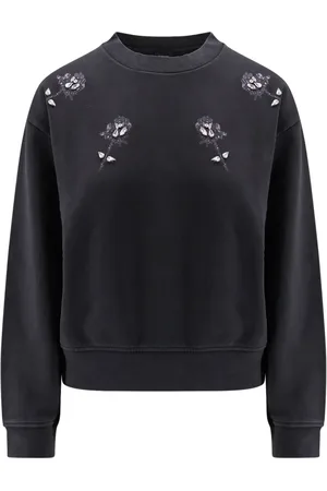 Pinko Damen, Sweatshirts & Hoodies, Schwarzk, MGröße: