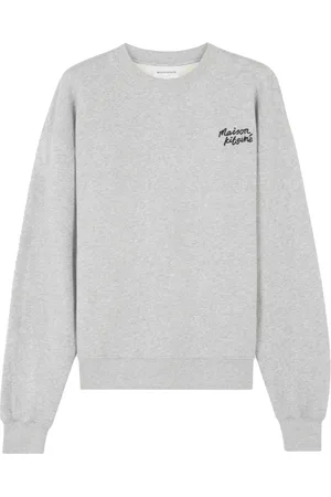 Maison Kitsuné Damen, Sweatshirts & Hoodies, Grau, MGröße: