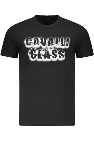 Roberto Cavalli Herren, Oberteile, Schwarzk, XLGröße: