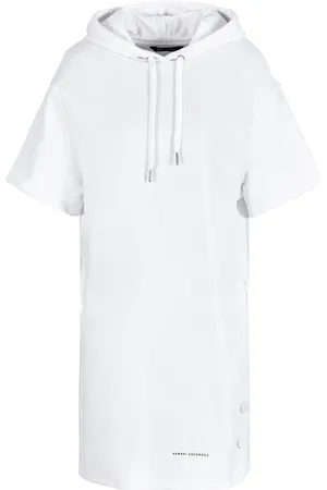 Armani Exchange Damen, Mäntel, Weiß, SGröße: