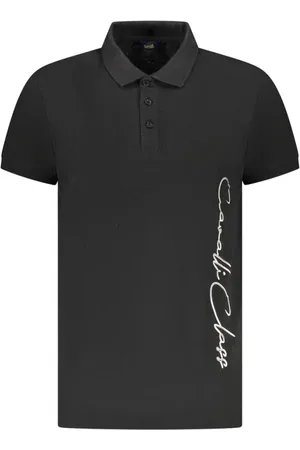 Roberto Cavalli Herren, Oberteile, Schwarzk, XLGröße: