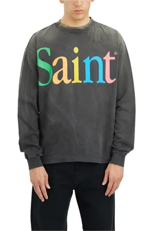 ©SAINT M×××××× Herren, Sweatshirts & Hoodies, Schwarzk, XLGröße: