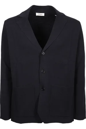 KANGRA CASHMERE Herren, Jacken, Blau, LGröße: