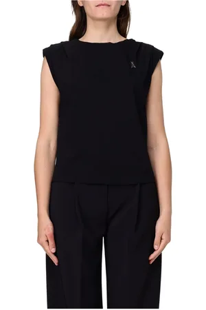 Patrizia Pepe Damen, Oberteile, Schwarzk, LGröße: