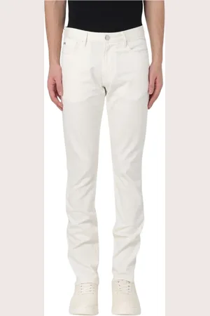 Emporio Armani Herren, Jeans, Weiß, W33Größe: