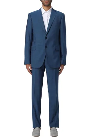 Emporio Armani Herren, Anzüge, Blau, MGröße: