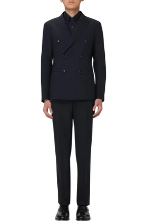 Emporio Armani Herren, Anzüge, Blau, MGröße: