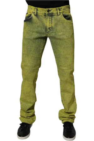 Dolce & Gabbana Herren, Jeans, Gelb, MGröße:
