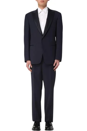 Giorgio Armani Herren, Anzüge, Blau, XLGröße: