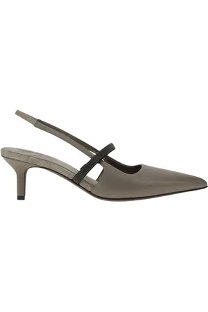 Brunello Cucinelli Damen, Schuhe, Grau, 36 EUGröße: