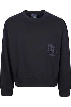 Paul & Shark Herren, Sweatshirts & Hoodies, Schwarzk, LGröße: