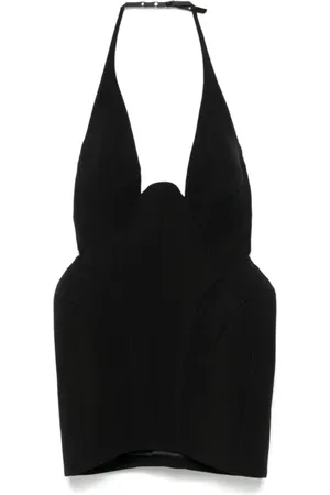 MUGLER Damen, Kleider, Schwarzk, MGröße:
